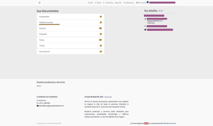 Odoo • Text and Image